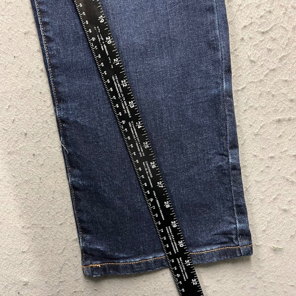 Judy Blue Straight Fit Jeans Dark Wash JB82679DK Womens 3/26 Short Blue Stretch - Picture 2 of 9